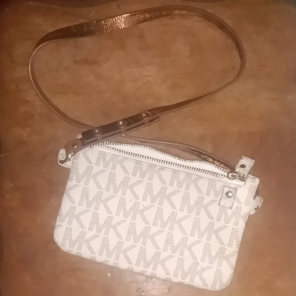 Michael Kors White Crossbody Bag
